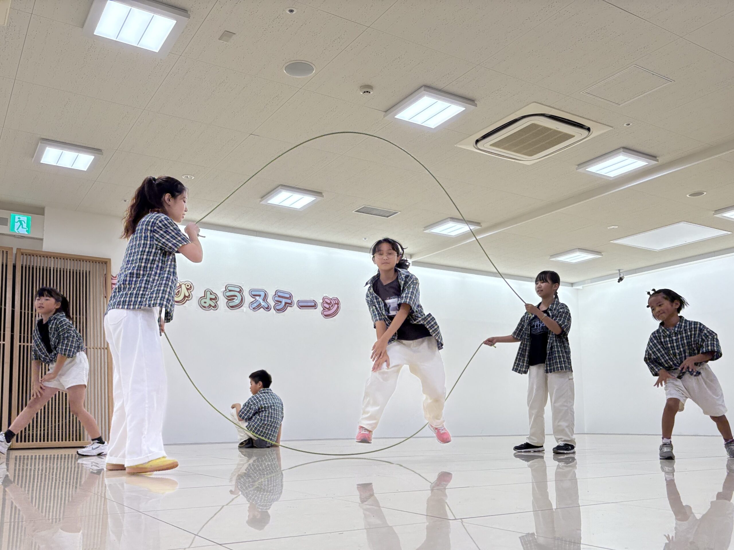 【イベント出演】「幼保小みんなの秋まつり」でダブルダッチ初披露！