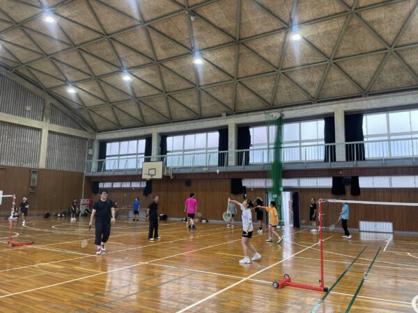 【部活動支援】学生バドミントン部が本格始動!